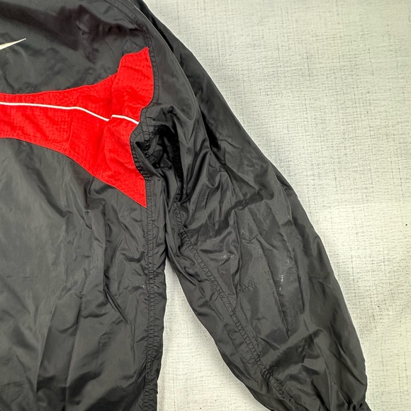 Nike Black Windbreaker Jacket Size XL - Picture 3 of 7